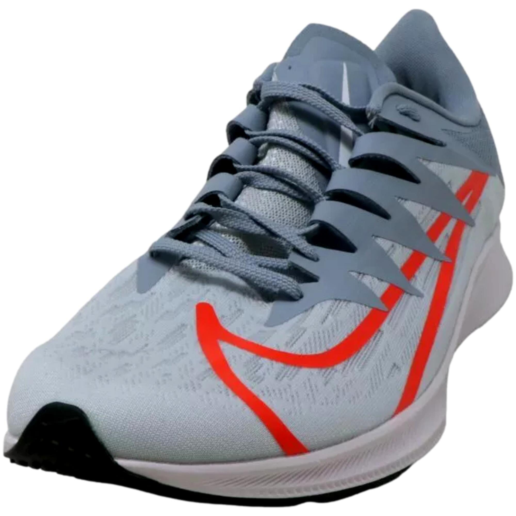 Men's Nike Zoom Rival Fly Pure Platinum/Bright Crimson CD7288-002