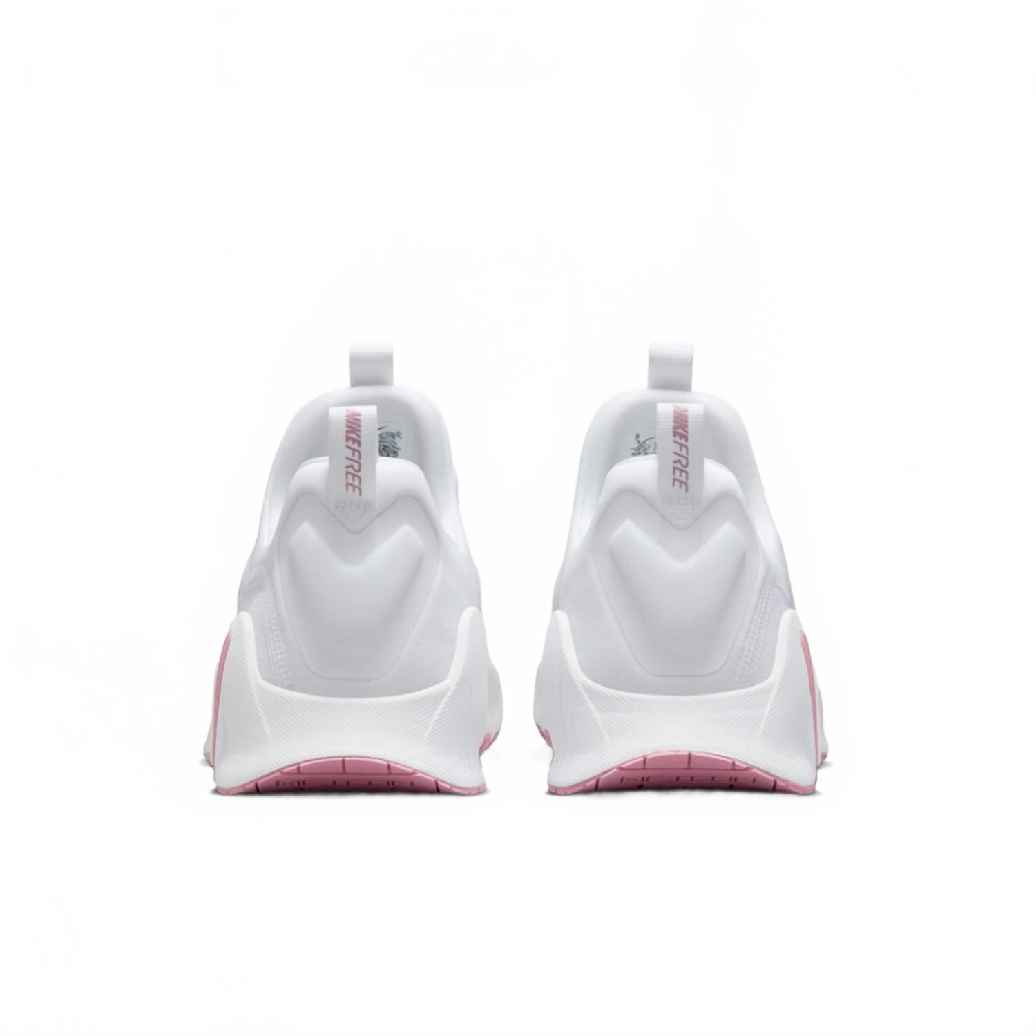 Women's Free Metcon 6 Training Shoes In White/elemental Pink-White