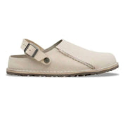 Women's Lutry Premium Suede Clog In Oyster