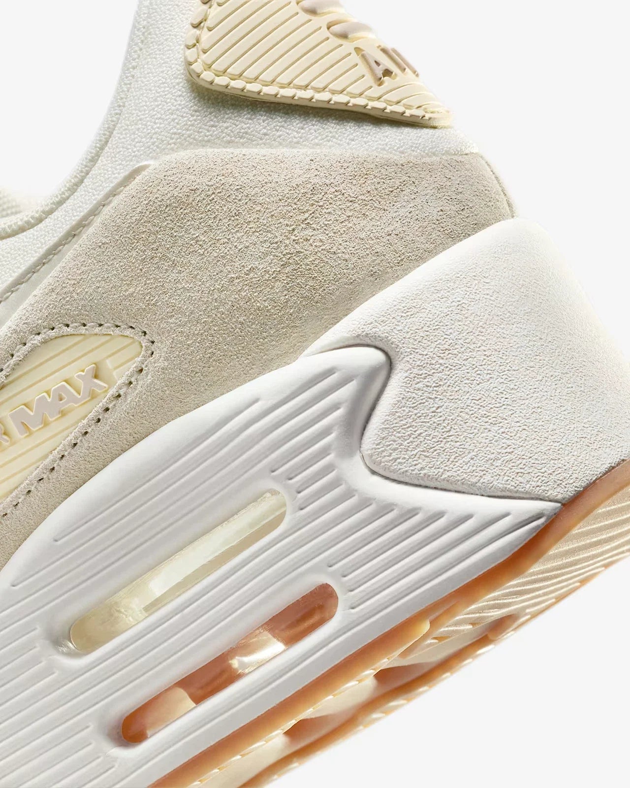 Nike Air Max 90 LV8 FD4328-100 Sneakers Ivory Platform Shoes RHS8025