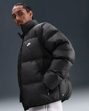 Nike Sportswear Club Puffer Jacket Men's Black Therma-FIT Long Sleeve JZZ1292