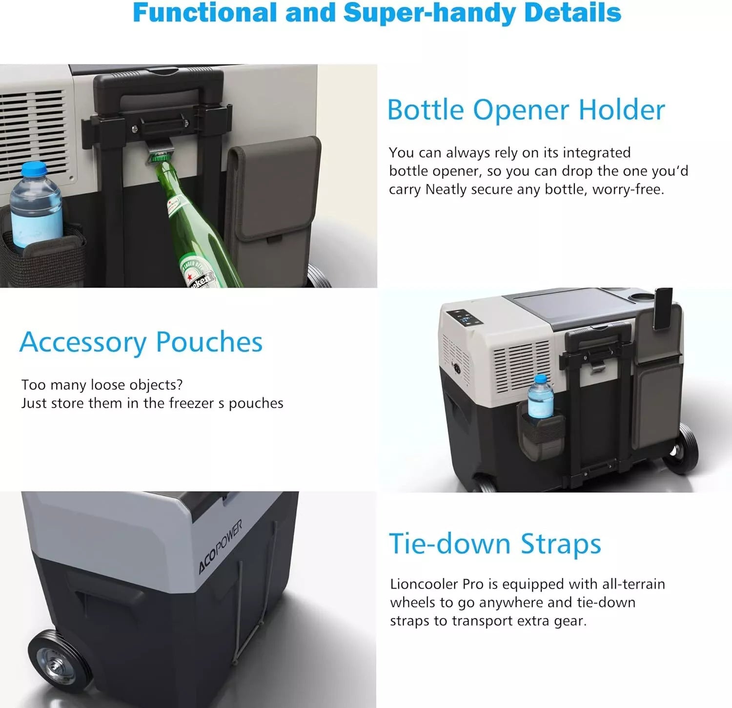 ACOPOWER 40L LiONCooler Smart Pro Portable Fridge