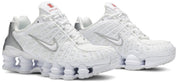Nike Shox TL White Metallic Silver