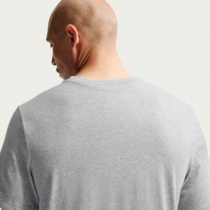 Men's Nike Sportswear Icon Futura T-Shirt Dark Grey Heather/Black/White AR5004-063