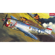 Academy 1/72 P47D BubbleTop Thunderbolt Plastic Model Kit