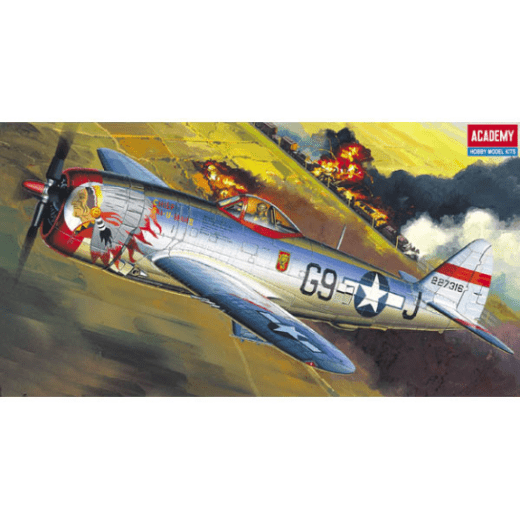Academy 1/72 P47D BubbleTop Thunderbolt Plastic Model Kit