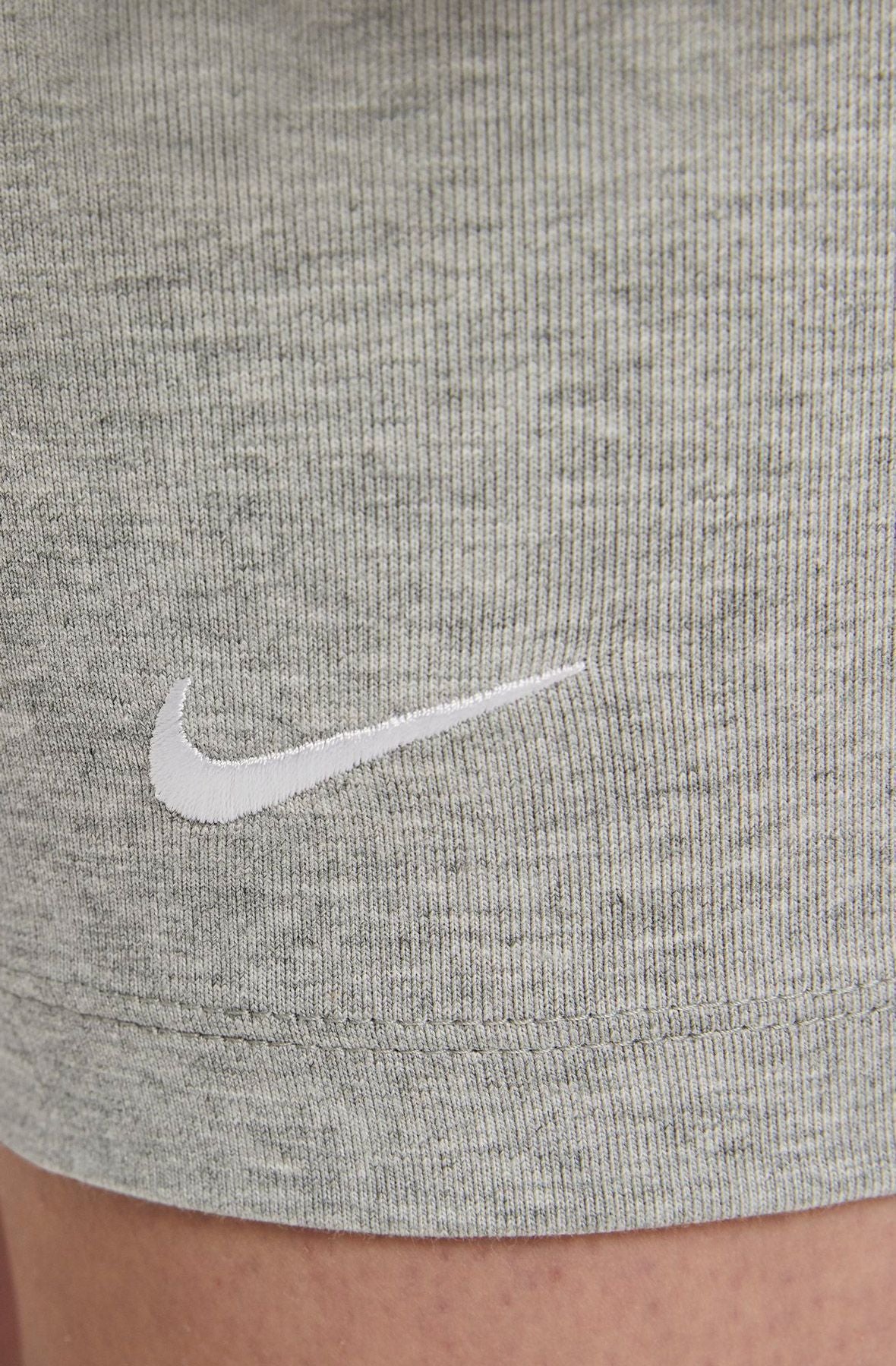 Women's Nike Sportswear Essential Bike Shorts Grey Heather/White CZ8526-063