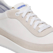 Unisex Honnef City Lace Up Sneakers In Antique White