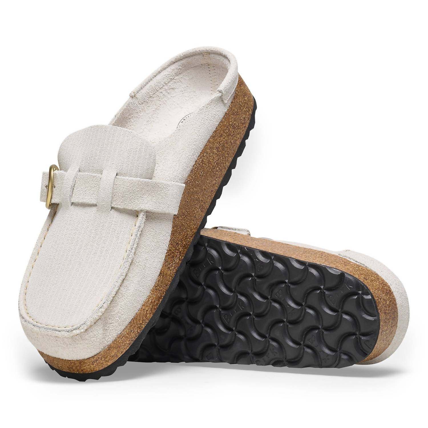 Women's Buckley Clog In Antique White Corduroy