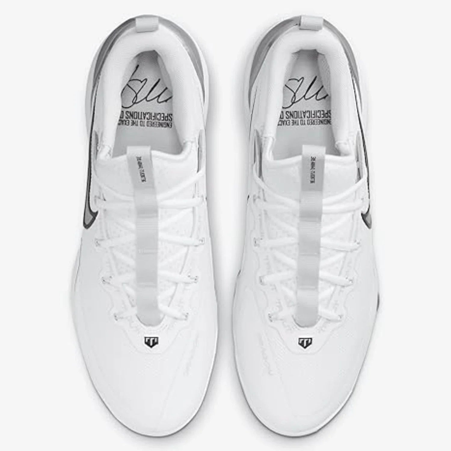 Nike Force TroutElite MCS FZ0884-102 Men's White Baseball Cleats RHS9156