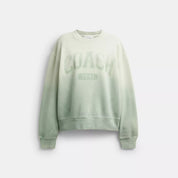 Coach Outlet Ombre Sporty Crewneck Sweatshirt In Organic Cotton