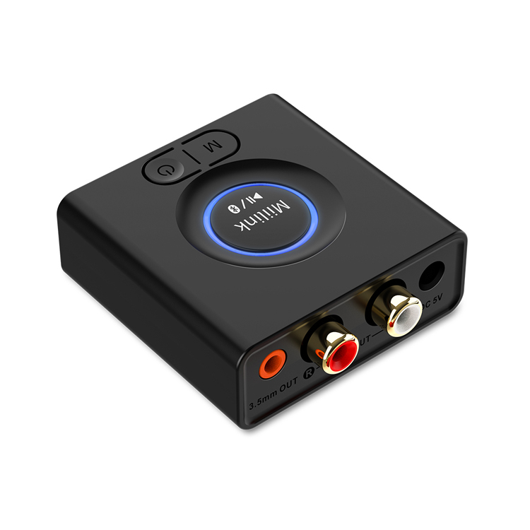 1Mii MiiLink ML200 Bluetooth 5.0 Audio Receiver Music Stream AUX RCA