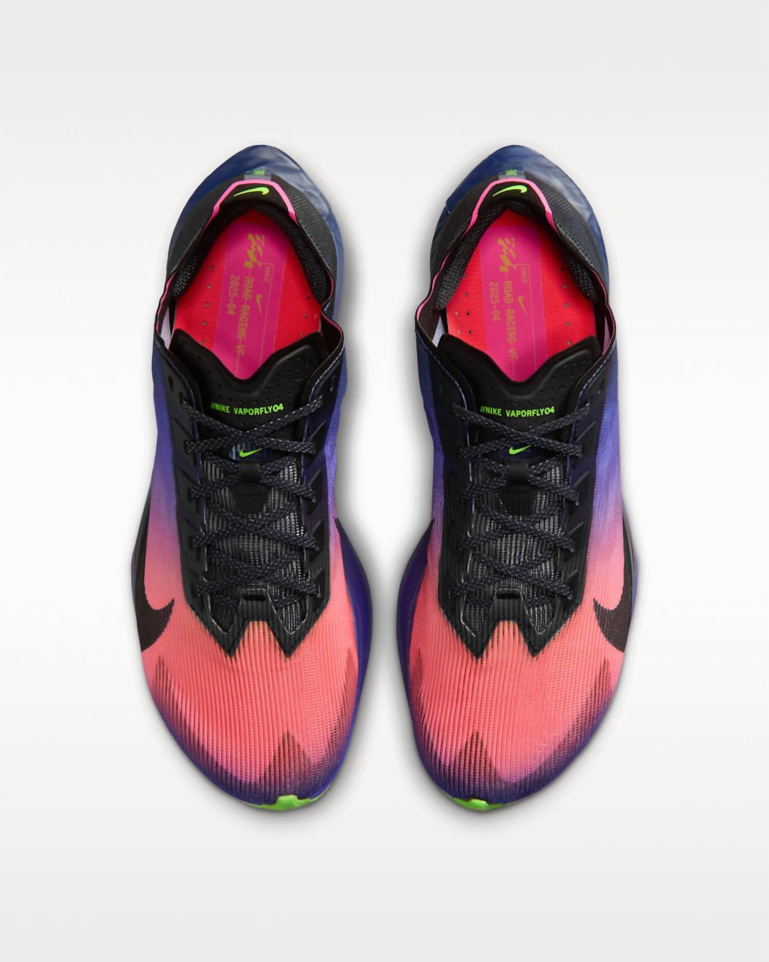 Women's Vaporfly 4 Glam Shoes In Dark Obsidian/purple Dynasty/flash Crimson/black
