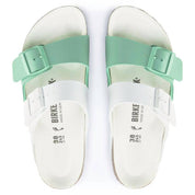 Women's Arizona Split Sandals In White Bold Jade