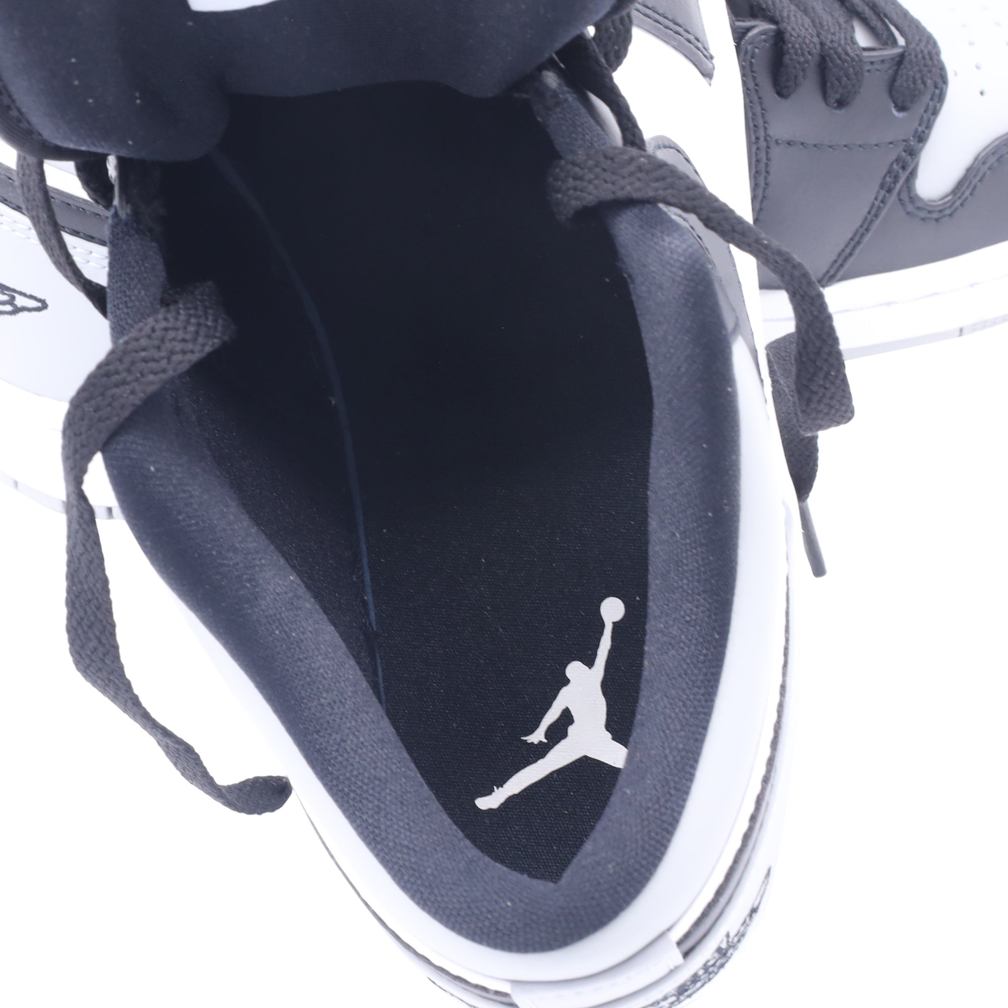 Nike Air Jordan 1 Low Sneakers in Shadow Toe Leather