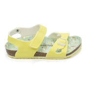 Girl's Colorado Sandals In Candy Pastel Yellow