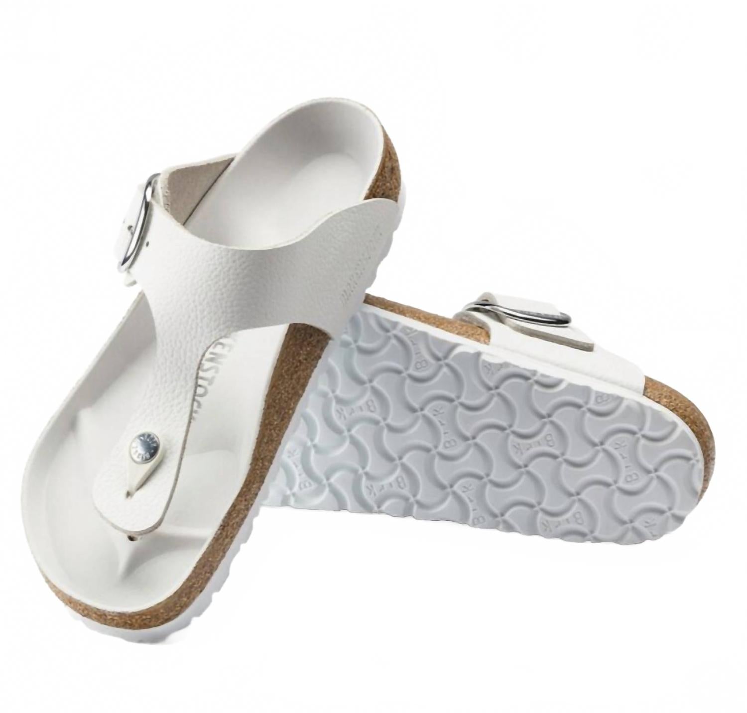 Gizeh Big Buckle In White I