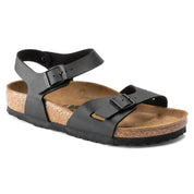 Birkenstock Rio Regular Width In Black