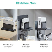 Activiva Multifunctional Thin Client/NUC/Mini-PC Stand