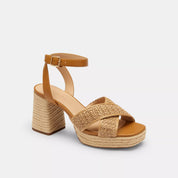 Coach Outlet Block Heel Sandal