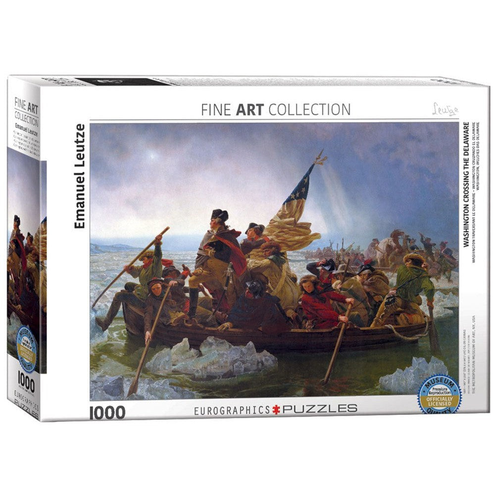 1000pc Leutze  Washington Crossing the Delaware