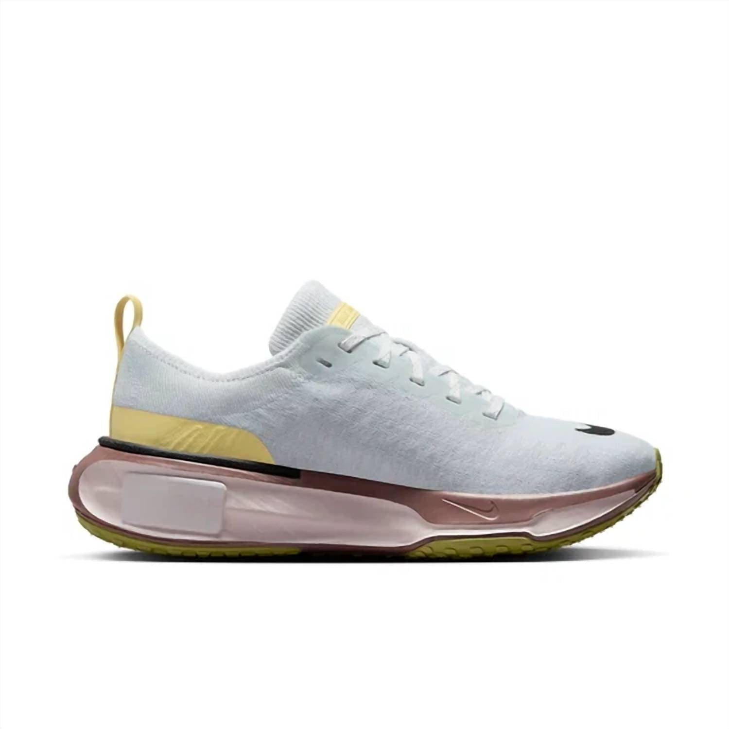 Women's Zoomx Invincible Run Flyknit 3 Shoe In Photon Dust/summit White/platinum Violet