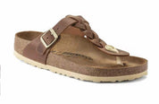 Women's Gizeh Braided Sandal In Cognac
