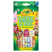 18pc Crayola Kids/Childrens Creative Doodle Scents Washable Markers 36m+
