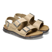 Unisex Milano Crosstown Sandals In Tabacco Brown