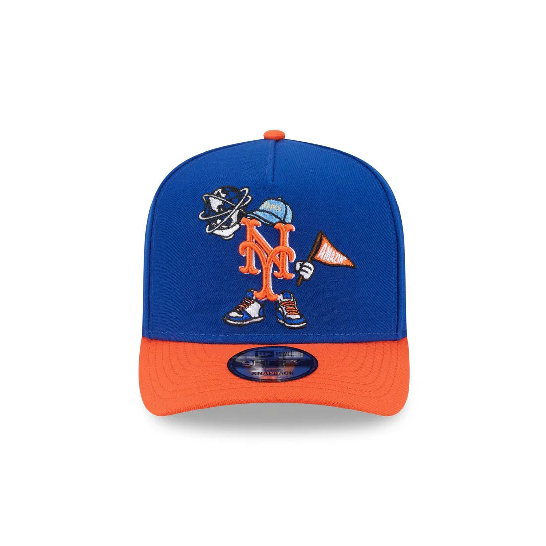New Era New York Mets Cartoon 9FIFTY A-Frame Adjustable Cap