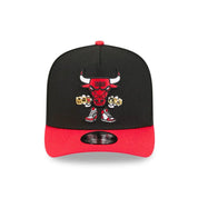 New Era Chicago Bulls "Injection Cartoon" 9FIFTY A-Frame Snapback Hat