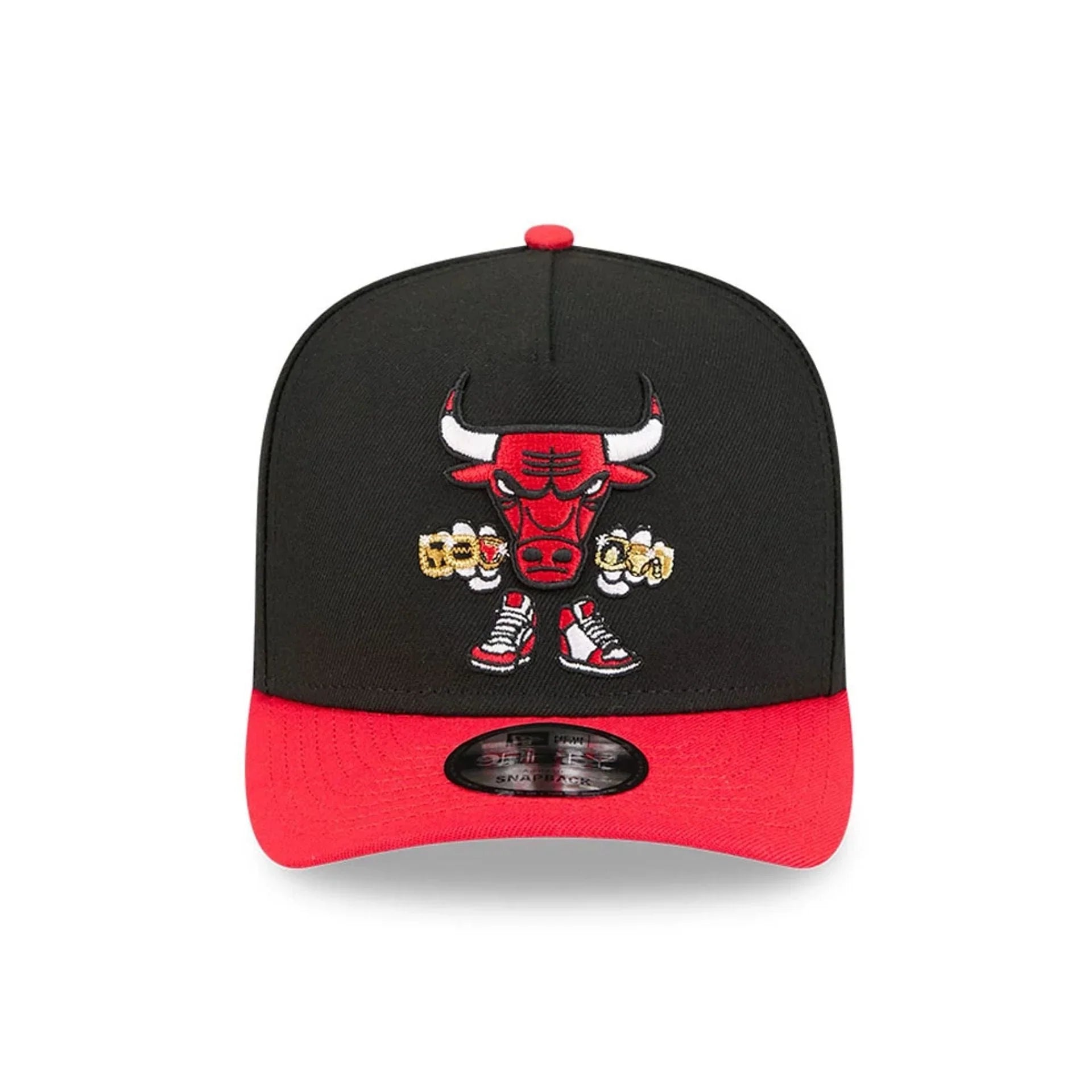 New Era Chicago Bulls "Injection Cartoon" 9FIFTY A-Frame Snapback Hat