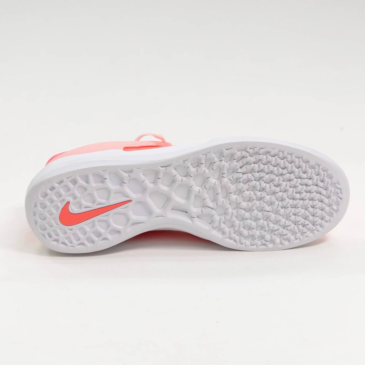 Men's Nyjah 3 Rubber Skate Shoes In Hot Punch/white-Hot Punch