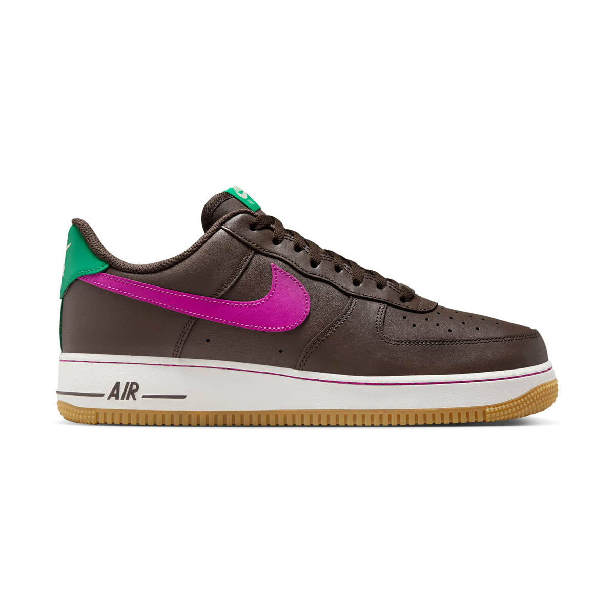 Men's Air Force 1 '07 'Baroque Brown Vivid Purple' Shoes