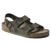 Women's Milano Sandal In Camo Green