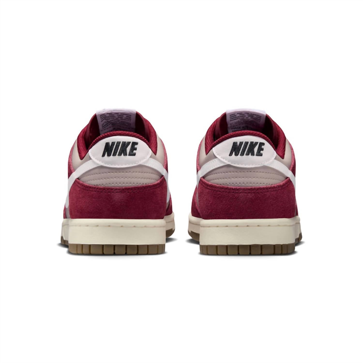 Men's Dunk Low Retro Se Sneakers In College Grey/white-Team Red-Sail