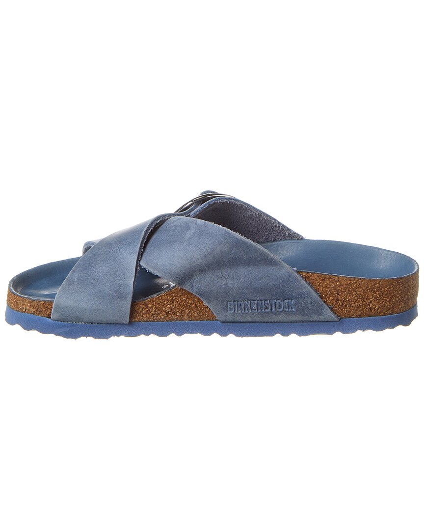 Birkenstock Siena Big Buckle Narrow Fit Leather Sandal