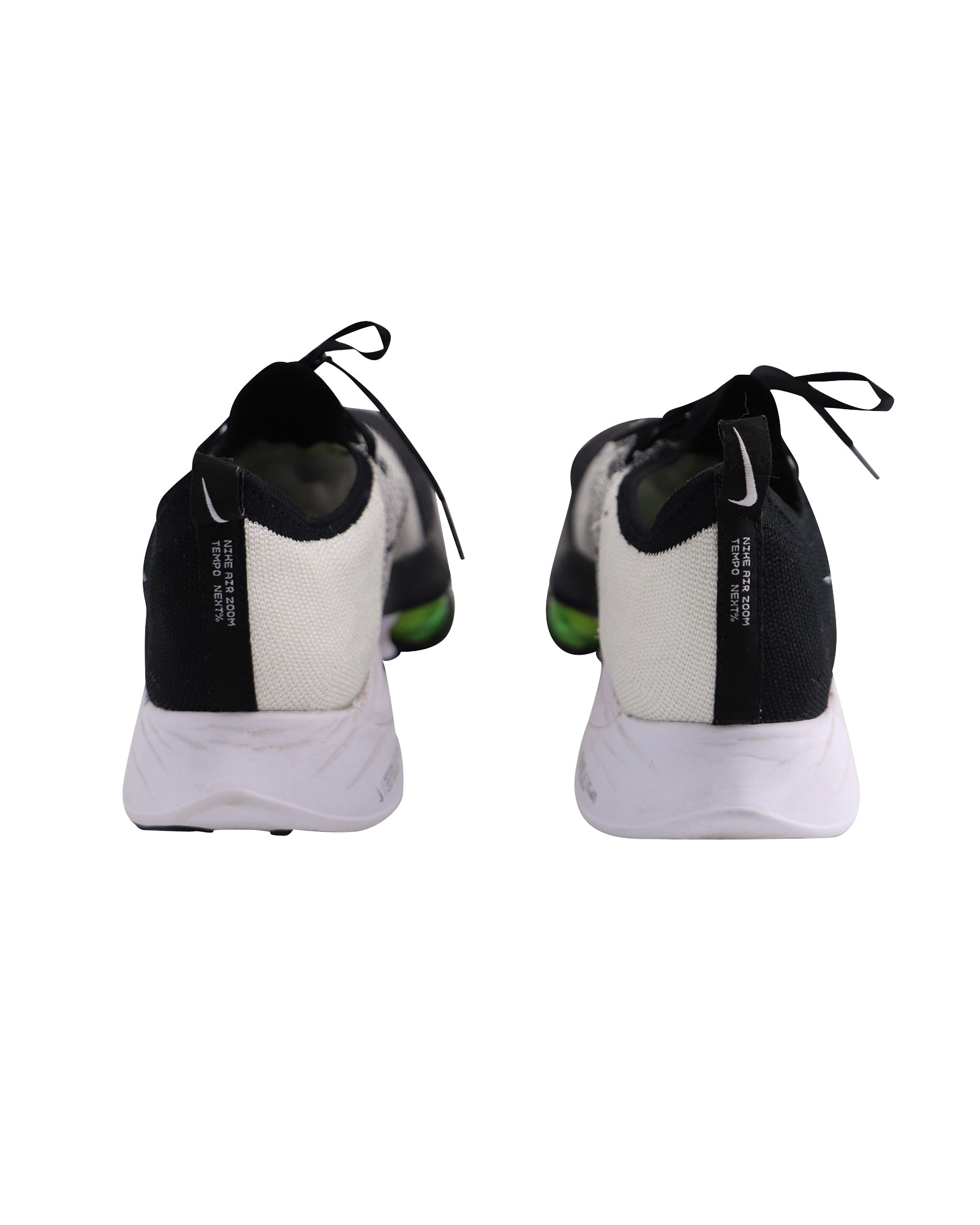 Nike Air Zoom Tempo Next% in Black Polyester