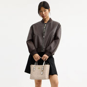 Coach Outlet Mollie Tote Bag 25 In Signature Canvas