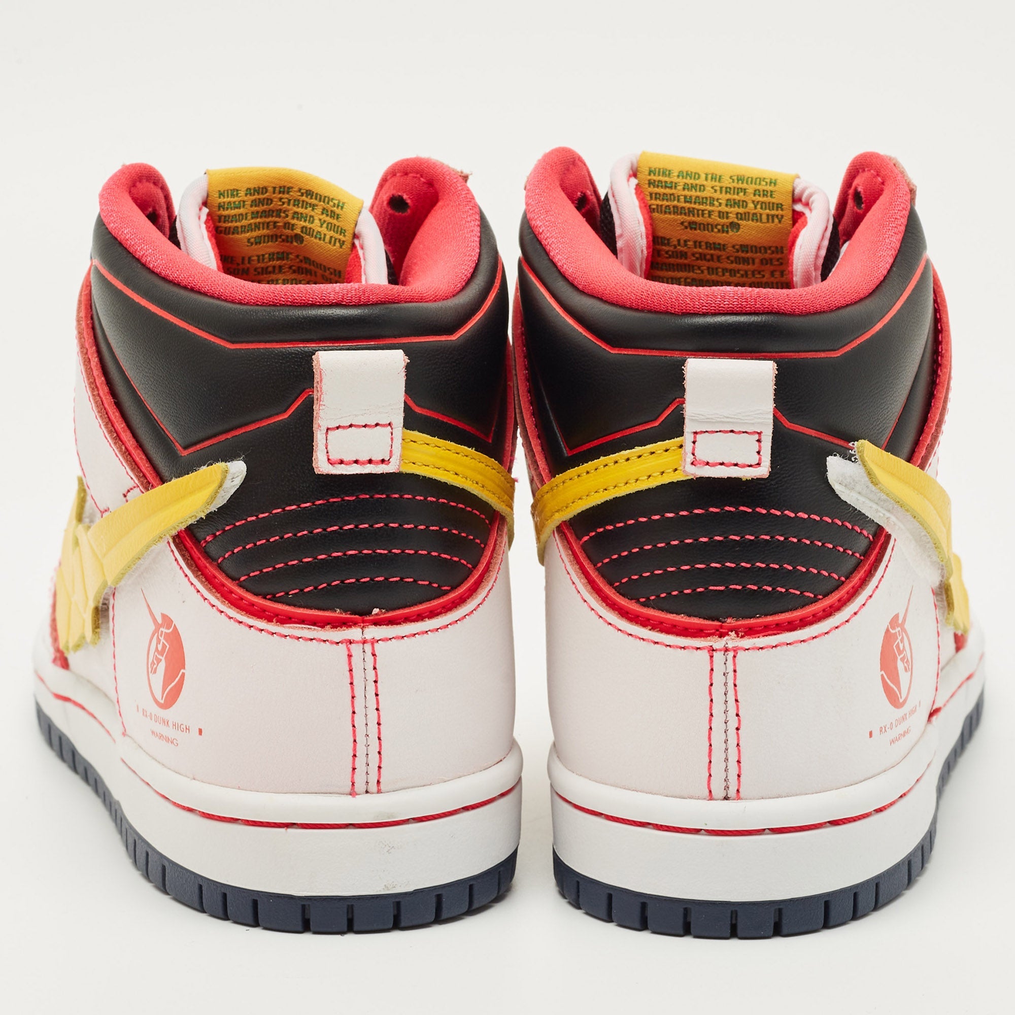 Nike Multicolor Leather Sb Dunk High Rx-0 Unicorn Gundam Sneakers