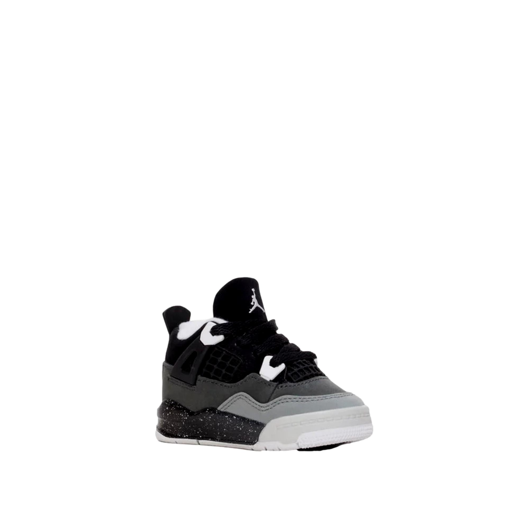 Toddler Nike Jordan 4 Retro Black / White - Anthracite - Black FV4538-002