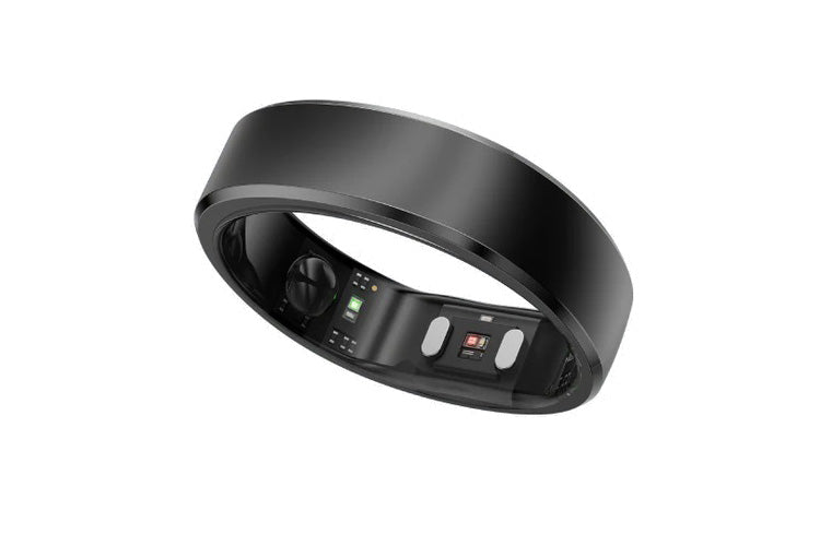 RingConn Gen 2 Smart Ring - Size 14 (Matte Black)