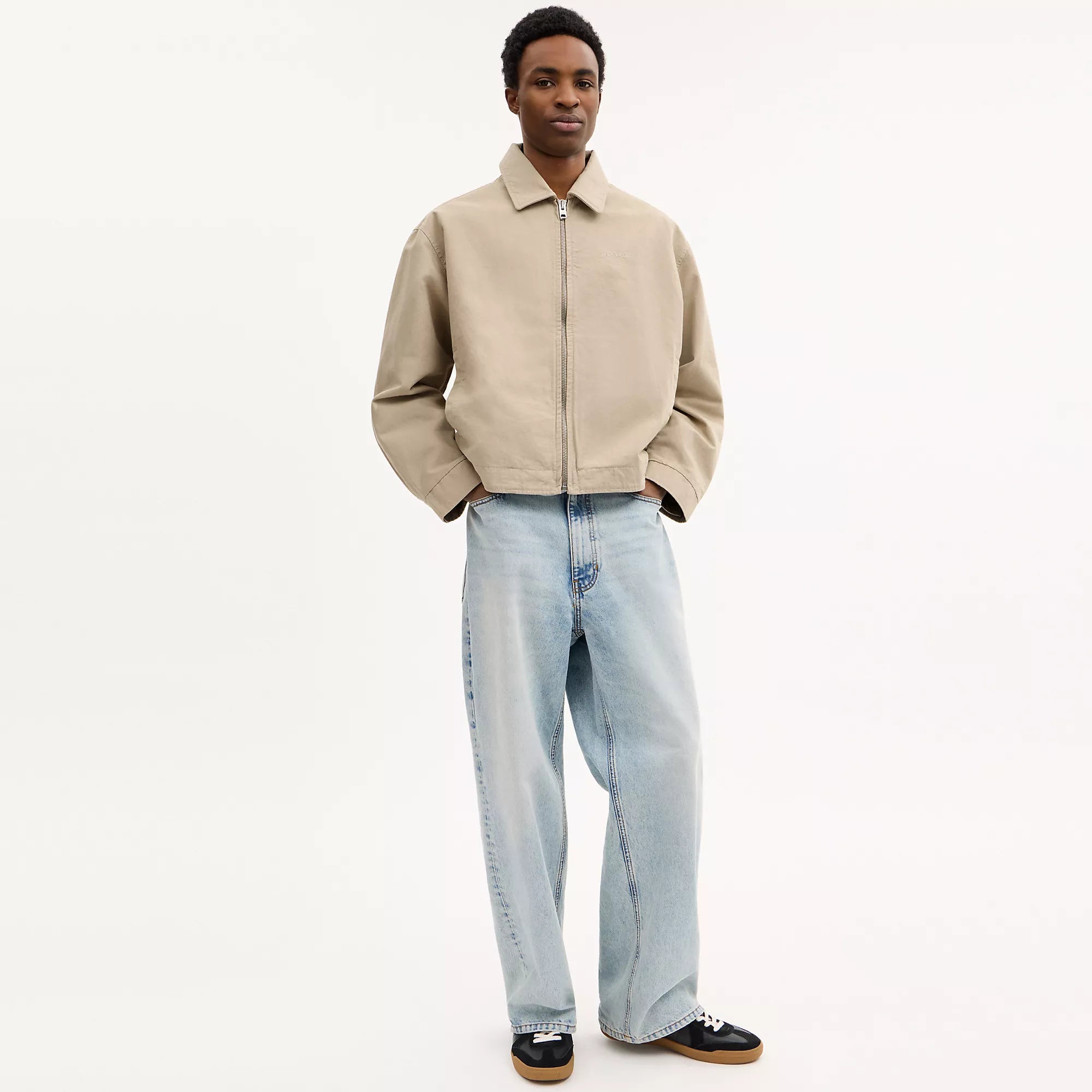 Coach Outlet Zip Up Blouson Jacket