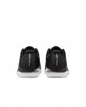 Men's Zoom Vapor 12 Hard Court Tennis Shoes In Black White On Smoke Grey