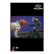 16cm Guardians of the Galaxy Vol 3 Rocket & Cosmo 1:6 Collectable