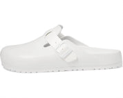 Women's Boston Eva Narrow Clogs In White