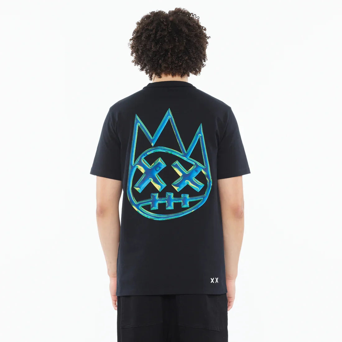 Cult of Individuality Heavyweight Men's T-Shirt - "Bubble Logo" - Black