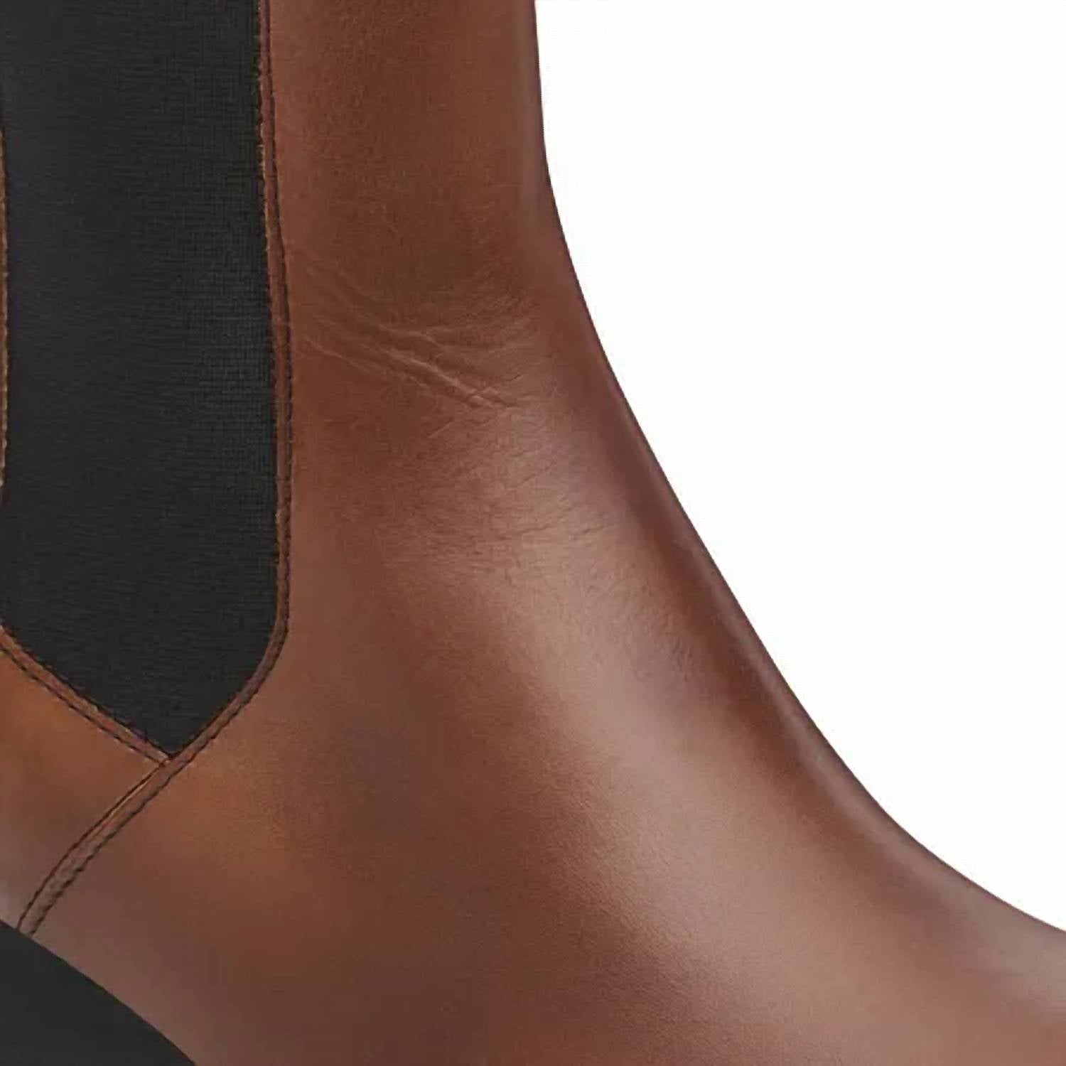 Women's Ebba Slip On Boot In Black/cognac