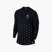 Men's Nike Air Jordan 11 Long Sleeve Black/White 819121-010