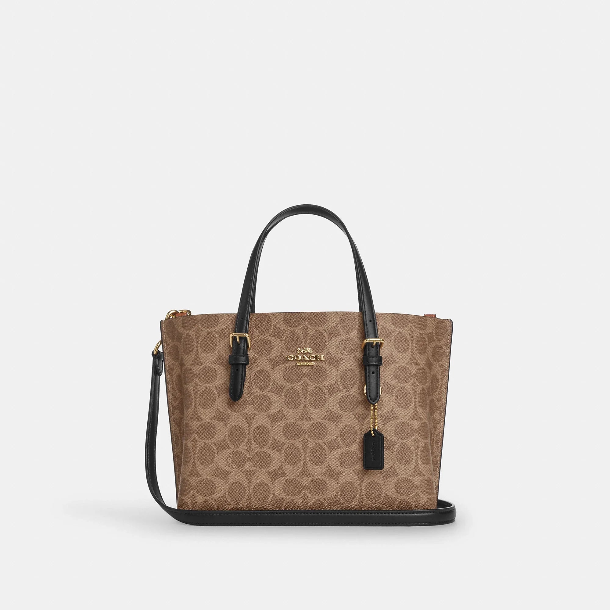Coach Outlet Mollie Tote Bag 25 In Signature Canvas
